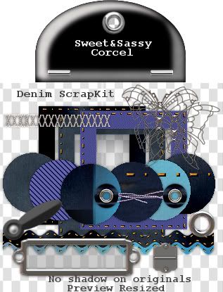 Denim ScrapKit Preview by AngieCorcel