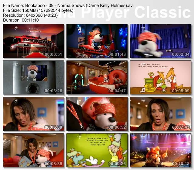 Bookaboo   S01E09   Norma Snows (Dame Kelly Holmes) (12 March 2009) [PDTV (XviD)] preview 0