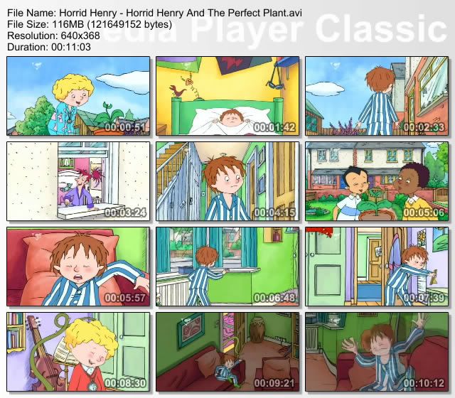 Horrid Henry   SUNE07   Horrid Henry And The Perfect Plant (22 February 2009) [PDTV (XviD)] preview 0