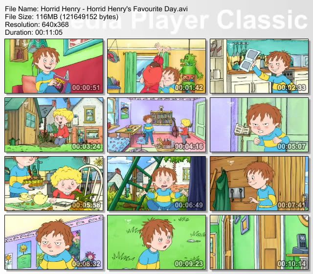 Horrid Henry   SUNE01   Horrid Henry's Favourite Day (16 February 2009) [PDTV (XviD)] preview 0