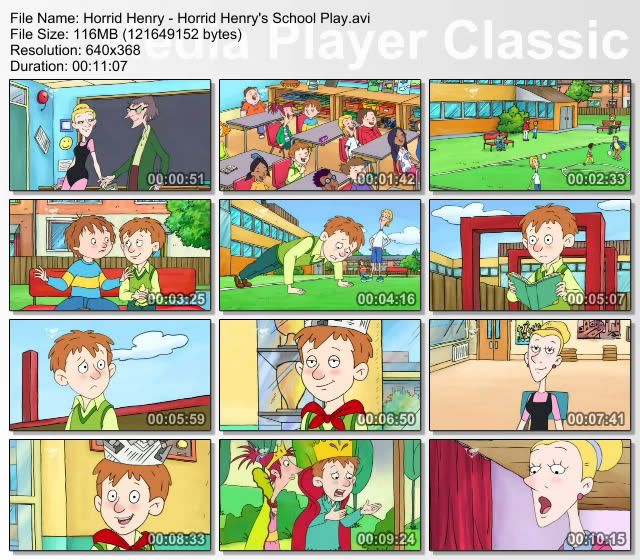 Horrid Henry   SUNE02   Horrid Henry's School Play (17 February 2009) [PDTV (XviD)] preview 0