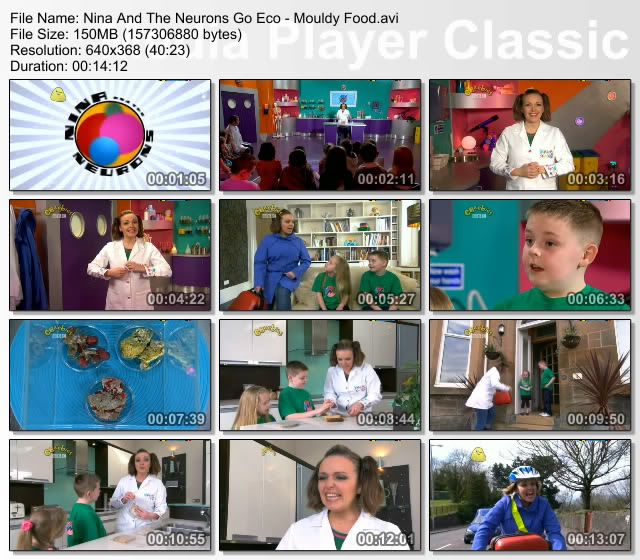 Nina And The Neurons Go Eco   S01E01   Mouldy Food (13 June 2008) [ TVRip (XviD) ] preview 0