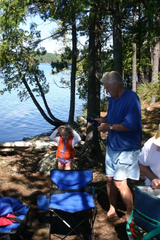 Lake Pemichigan, (Pemi), Point Comfort, Quebec 18 27 August Tidal