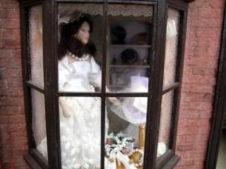 wedding,shop,miniature,dolls house,dollhouse,Jean Boyd,Miniartworks