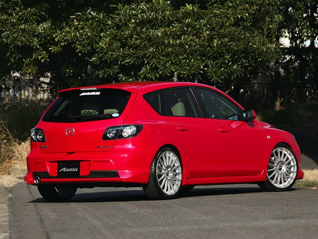 07-08 Mazda 3 Hatch Front and Rear lip | Mazda3 Forums