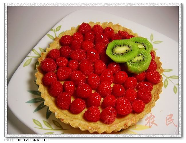 Raspberry <wbr>Buttermilk <wbr>Tart <wbr>覆盆子酪奶挞-入乡随俗