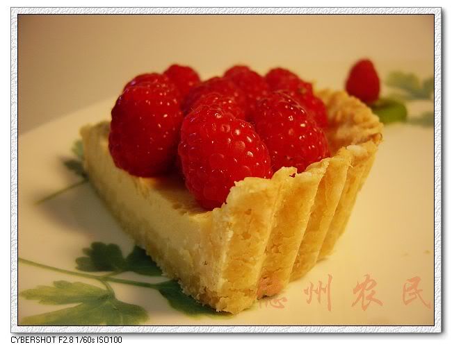 Raspberry <wbr>Buttermilk <wbr>Tart <wbr>覆盆子酪奶挞-入乡随俗