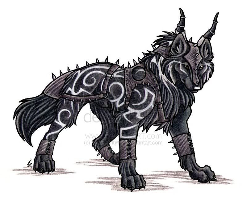 tribal wolf icon