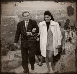 Nie Zapominamy - Piotr Stawicki prezes Biura Miss Polonia 1990-1996. Z Miss World 1991 Ninebeth Leal z Wenezueli