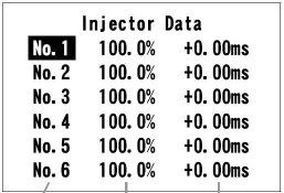Honda Injector Size Chart