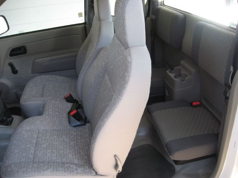 My rear seats I installed Chevy Colorado & GMC Canyon