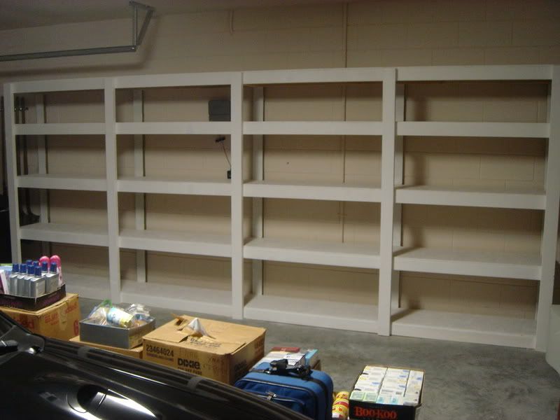 Garage Storage Shelves Plans