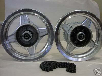 Honda ct70 aluminum wheels #1