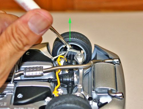 How To Remove Wheels (AutoArt) (Tutorial) - Disassembling