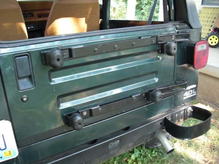 Jeep yj tailgate reinforcement kit #2