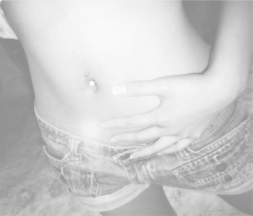belly button piercing infections. And here#39;s my elly piercing