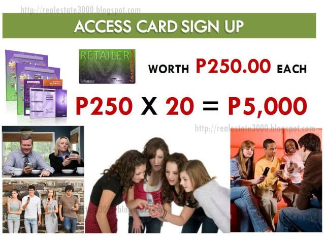 LoadXtreme/Vmobile Access card sign-up