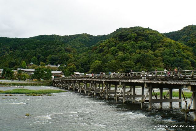 2017十月日本北陸拱橋大暴走 (嵐山渡月橋)