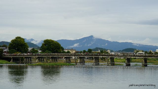 2017十月日本北陸拱橋大暴走 (嵐山渡月橋)