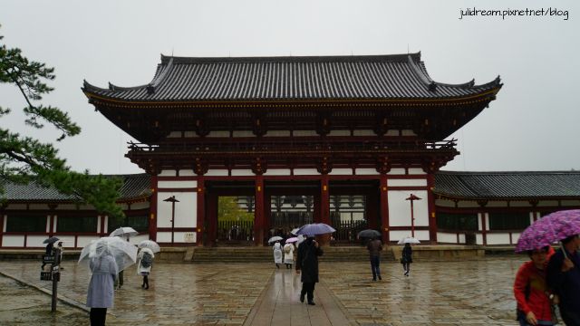 2017十月日本北陸拱橋大暴走 (雨中奈良 (東大寺)