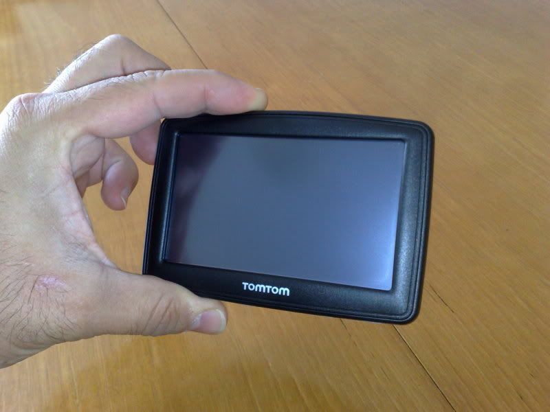 Hi, I just bought a TomTom XL 3335-SE from Walmart today. When I got into my  car, I opened the package. Everything was pretty good until.
