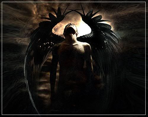male angel shape