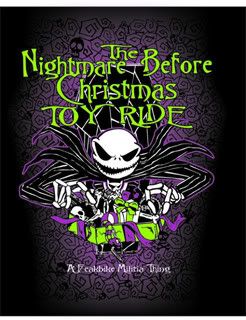 Nightmare before Christmas Toy Ride Art Idea
