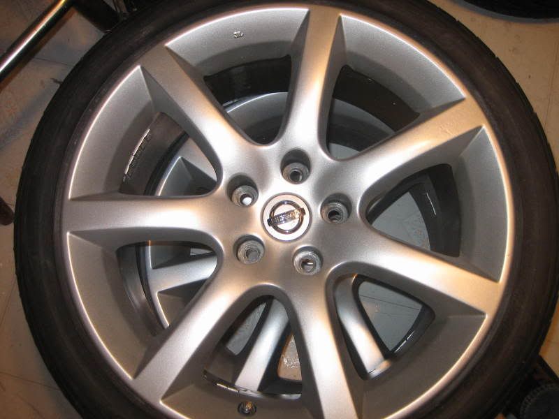 Nissan silver rim paint #10