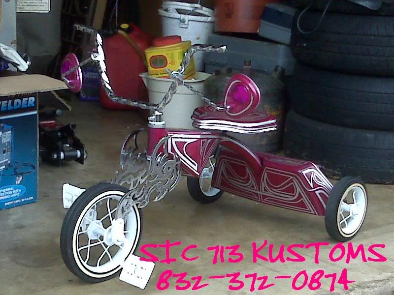 custom radio flyer tricycle