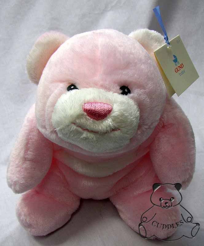 pink gund bear