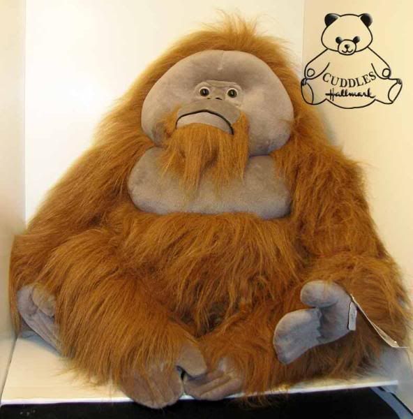 large orangutan stuffed animal