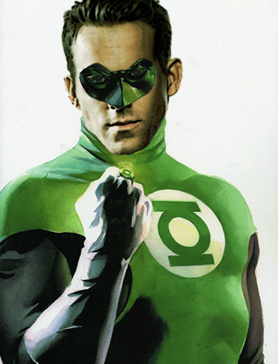 ryan reynolds green lantern suit. +reynolds+green+lantern