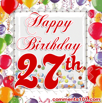 happy 27 birthday Pictures, Images and Photos