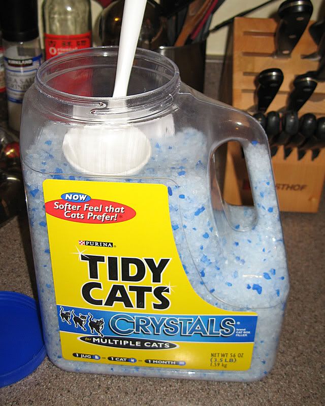 Desiccant for ammo storage on the cheap