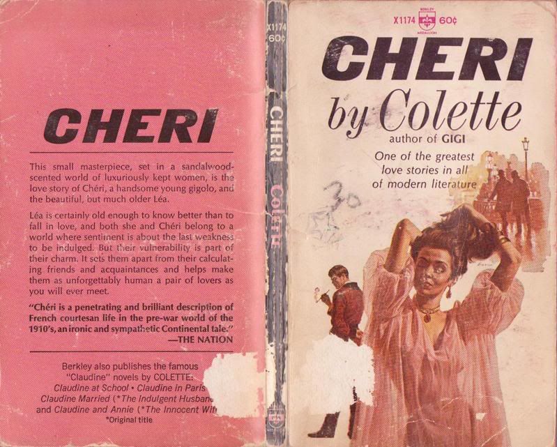 I know, I know. I just picked the shortest book on the shelf. Chéri by Colette