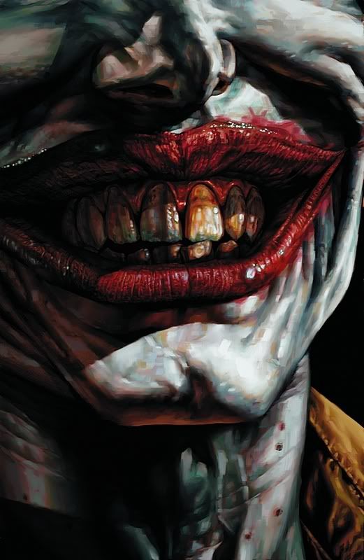 Cheeeeese! Lee Bermejo's Joker's Mouth