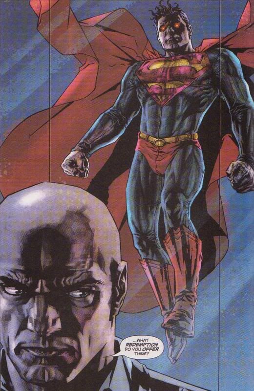 Double coupons on Wednesday. Lex Luthor - Man of Steel, art by Lee Bermejo