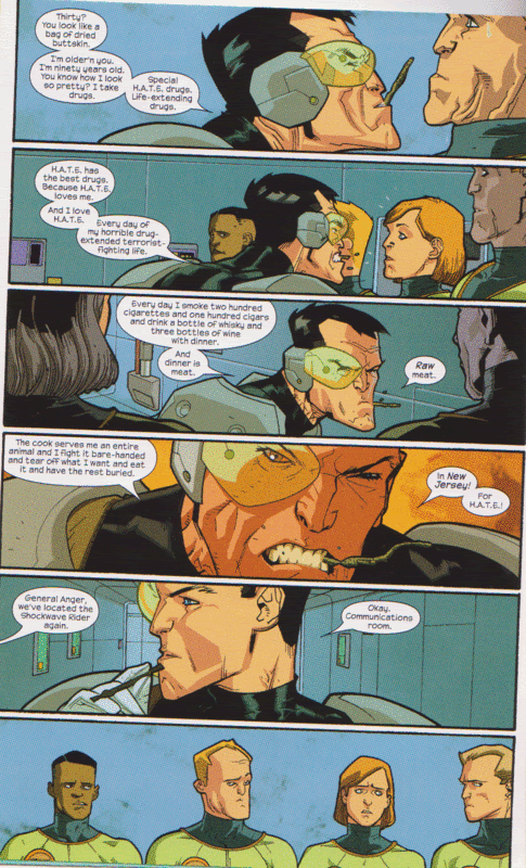 Meat! nextwave, hate, etc
