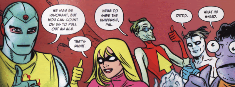 Madman and the Atomics need better lines