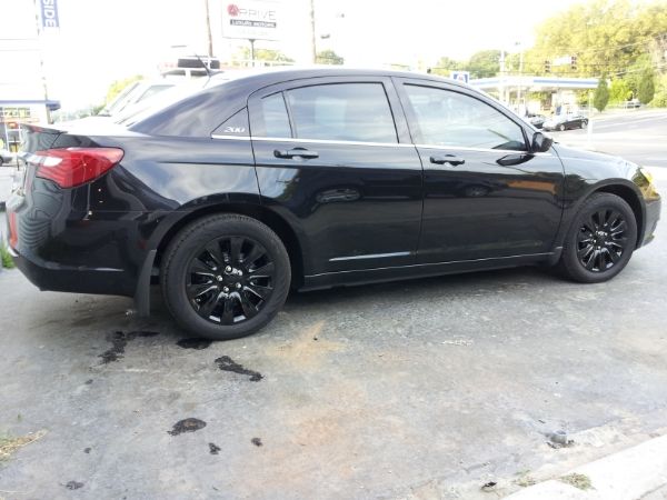 Chrysler 200 blacked out #3