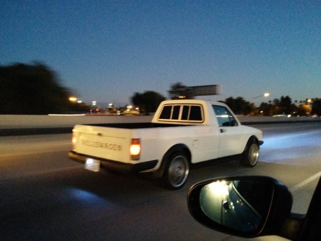 Rabbit Pickup bodykit BBS style front air dam VW Vortex