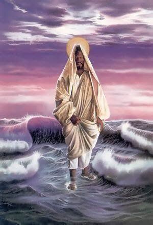 jesus walking on water Pictures, Images and Photos