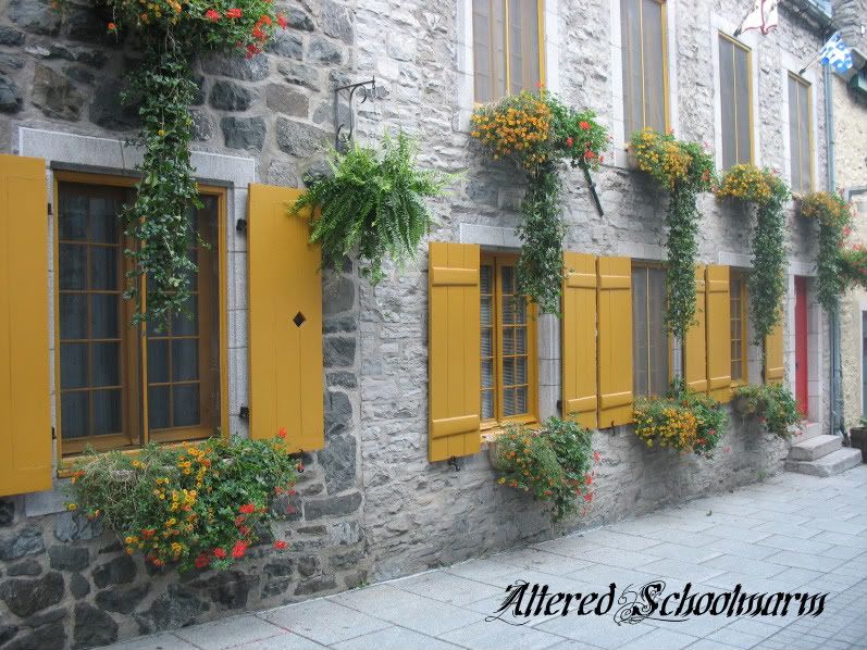 Yellow Shutters Quebec City