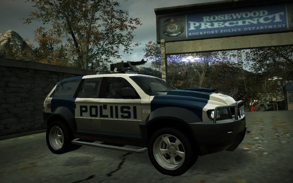 Finnish police car