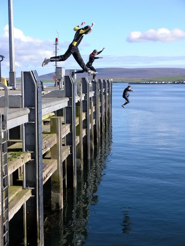 pier jumping