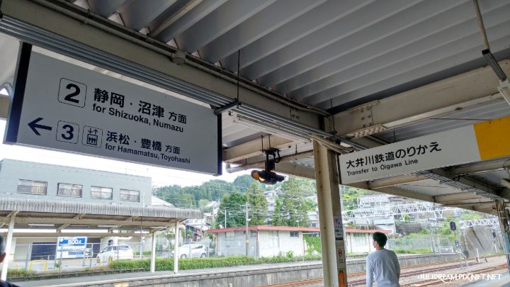 2019五月獨遊日本看富士山和賞花 (前往搭乘SL 蒸汽火車