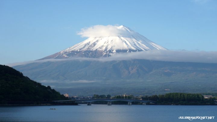 2019五月獨遊日本看富士山和賞花 (清晨的富士山🗻(二))