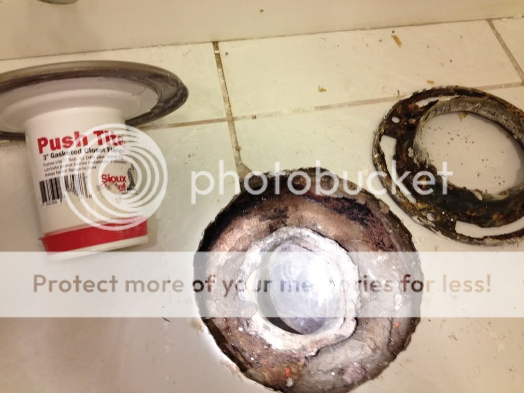 Broken Closet Flange & Lead Elbow Plumbing Contractor Talk