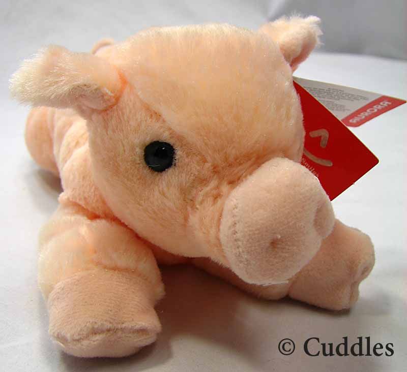 percy pig plush toy stuffed soft farm pink bnwt