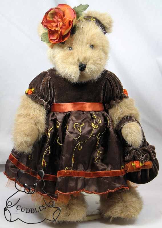 Whitney Wellington Teddy Bear Boyds Plush Toy Stuffed Animal Fall 
